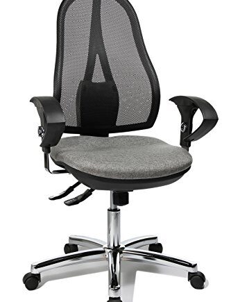 Topstar Krzesło biurowe Open Point SY Deluxe z podłokietnikami, jeden