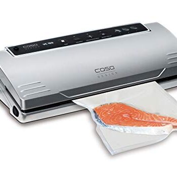 Caso 1380 VC 100 Zgrzewarka Próżniowa, Tworzywo Sztuczne, 120 W, Srebr