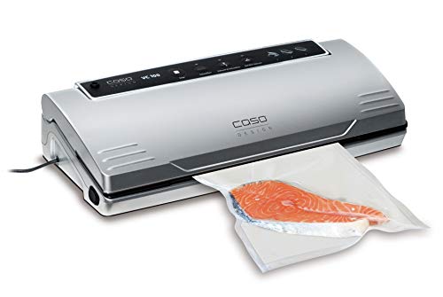 Caso 1380 VC 100 Zgrzewarka Próżniowa, Tworzywo Sztuczne, 120 W, Srebr