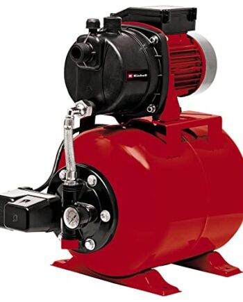 Einhell Hauswasserwerk GC-WW 6538 (650 W, 3,6 bar Druck, 3.800 l/h Förderleistung, integrierter Druckschalter, Manometer, 20l Behälter)