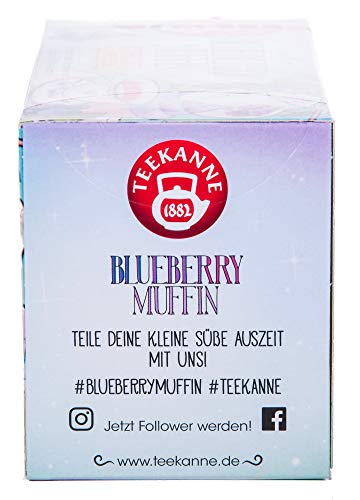 Teekanne Sweeteas Blueberry Muffin mit Blaubeer-Muffin-Geschmack, 12er Pack (12 x 18 Teebeutel) - obrazek 3
