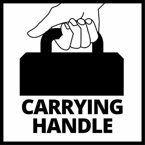 Einhell Fliesenschneidmaschine TC-TC 800(800 W,2.950 min-1,neigbarer Edelstahltisch mit Winkelskala,verstellbarer Winkelanschlag, Parallelanschlag mit Skala,inkl. Diamanttrennscheibe 180),Rot/Schwarz - obrazek 2