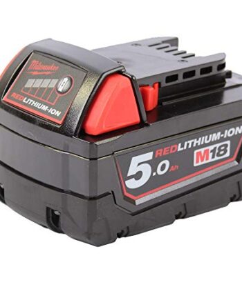 Milwaukee Akku, M18 B5, 18 V/5.0 Ah Red Li-Ion