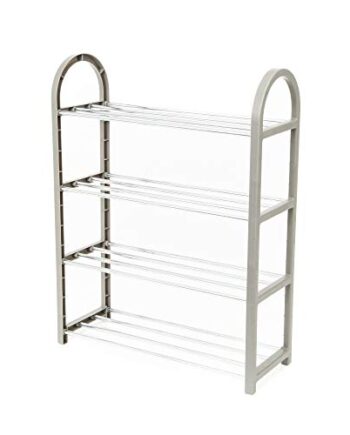 Compactor Schuhregalregal Grau 49.5 x 18.4 x H.65 cm RAN8940