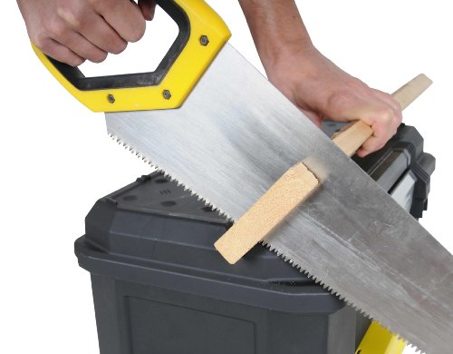 Stanley Werkzeugkiste leer aus Kunststoff 1-70-316 – Werkzeugkoffer mit integrierter Schublade für Kleinteile – Maße: 48.1 x 27.9 x 28.7 cm - obrazek 12