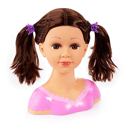 Bayer Design 90088AK Głowa do stylizacji dla dzieci, lalka do stylizac - obrazek 7