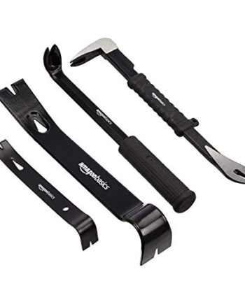 Amazon Basics – Stemmeisen und Nagelzieher, 4-teiliges Set