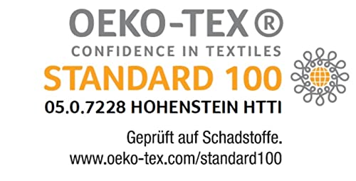 Badenia Trendline Gästematratze 3-teilige Klappmatratze mit strapazierfähigem Microfaser Bezug, Öko-Tex zertifiziert, 190 x 60 cm , schwarz, produziert nach deutschem Qualitätsstandard - obrazek 2