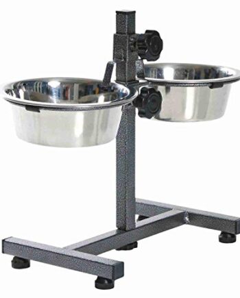 Trixie Podpórka do misek dla psów, 2 x 0,75 l (średnica 15 cm), regula