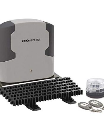 SCS Sentinel - MCO0062-12V Schiebetorantrieb - 2 Fernbedienungen, Zahnstangen und Blinklicht - Torlänge 4 Meter und Gewicht 400 kg maximal - OneGate 3