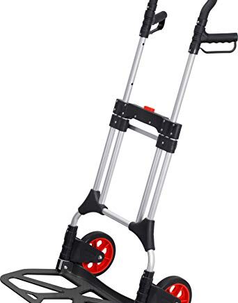 Meister Wózek transportowy - udźwig 200 kg - składany z kółkami - potr