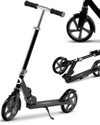 LIONELO Luca hulajnoga do 100 kg, lekka wytrzymała, składana konstrukc