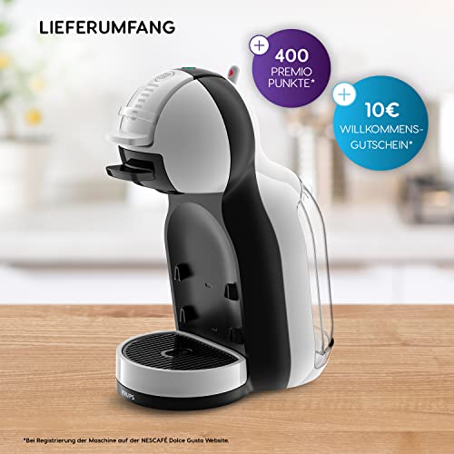 Krups KP123B Dolce Gusto Maschine Mini Me | Kaffeekapselmaschine | über 30 verschiedene Getränke vollautomatisch | Heiß- und Kaltfunktion | 1500 Watt | Artic-Grey/schwarz - obrazek 6