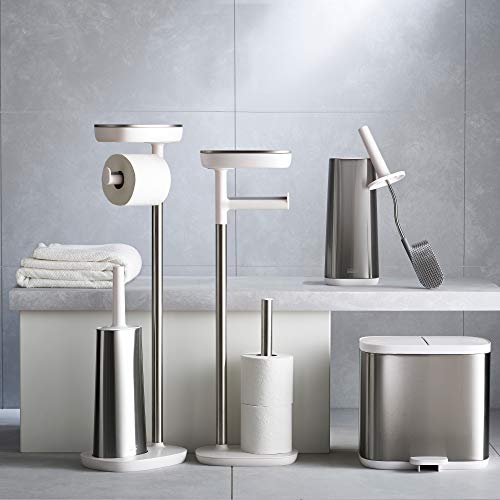 Joseph Joseph Flex - higieniczna silikonowa szczotka do toalety z zest - obrazek 4