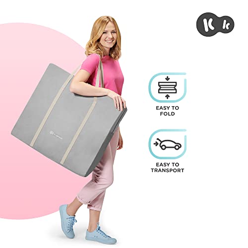 Kinderkraft Łóżeczko dziecięce 3w1 LOVI, Łóżko turystyczne, Kołyska, P - obrazek 8