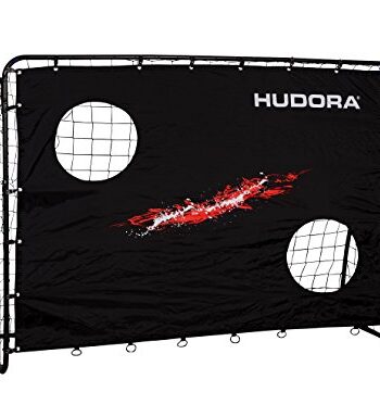 HUDORA bramka do piłki nożnej ze ścianką bramki - wytrzymała bramka do