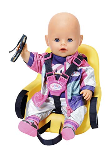 BABY born 830048 Fahrradsitz für 43cm Puppe - wird am Lenker befestigt - leicht für Kleine Hände, Kreatives Spiel fördert Empathie & Soziale Fähigkeiten, für Kleinkinder ab 3 Jahren - obrazek 5