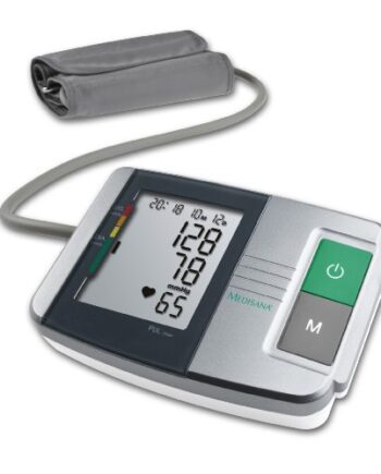 medisana MTS Oberarm-Blutdruckmessgerät, präzise Blutdruck und Pulsmessung mit Speicherfunktion, Ampel-Skala, Funktion zur Anzeige eines unregelmäßigen Herzschlags