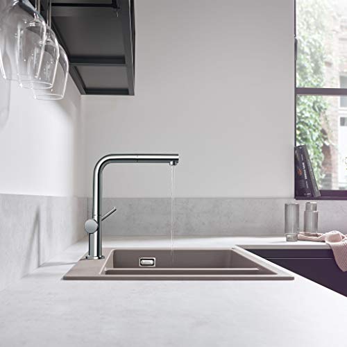 hansgrohe Küchenarmatur Talis M54 (Wasserhahn Küche, 360° schwenkbar, hoher Komfort-Auslauf 270mm, Standardanschlüsse) Chrom - obrazek 10
