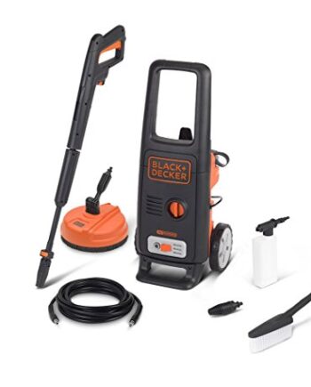 Black+Decker BXPW1600PE myjka wysokociśnieniowa ze stałą szczotką (160
