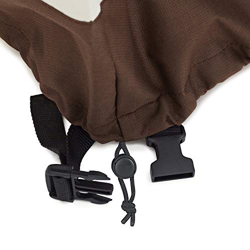 Amazon Basics Grillabdeckung, Gurte mit Click-Verschluss, Gr. M & Abdeckung für Sonnenschirm - obrazek 5