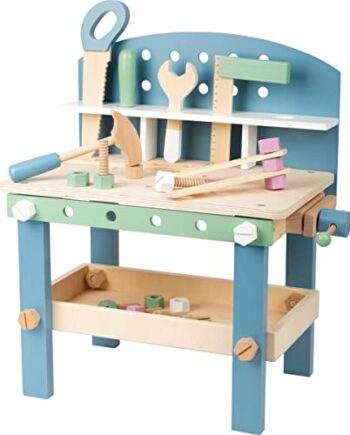 Small Foot Warsztat, Wielokolorowy, 49 x 26 x 40 cm