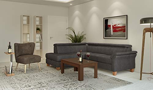 HomeTrends4You Alpha Beistelltisch, MDF, braun, 50x60x20 - obrazek 2