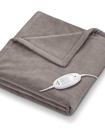 Beurer HD 75 koc grzewczy, przytulny koc termiczny z 6 poziomami tempe