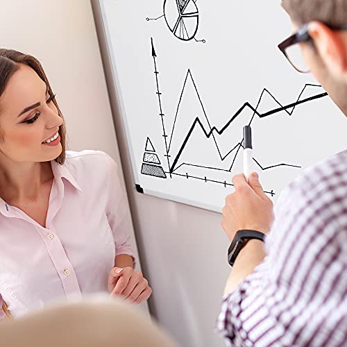 Amazon Basics Magnetyczna tablica, suchościeralna, z aluminiową ramą i - obrazek 9