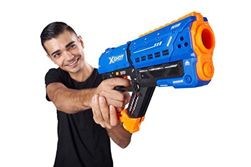 X-SHOT 36282 Meteor-Blaster (12 Runden), Blau / Mehrfarbig - obrazek 6