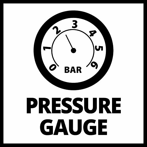 Einhell Hauswasserwerk GC-WW 6538 (650 W, 3,6 bar Druck, 3.800 l/h Förderleistung, integrierter Druckschalter, Manometer, 20l Behälter) - obrazek 5