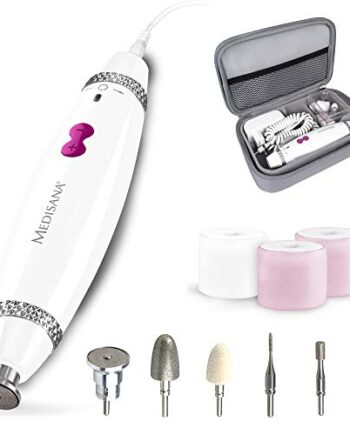 medisana MP 840 elektryczny zestaw do manicure i pedicure z 7 przystaw