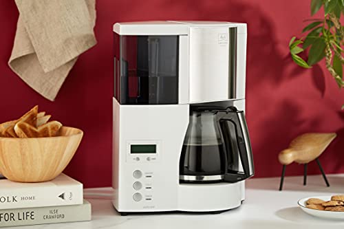 Melitta 6613655 Optima Timer Filterkaffeemaschine mit Timer Funktion I weiß - obrazek 2