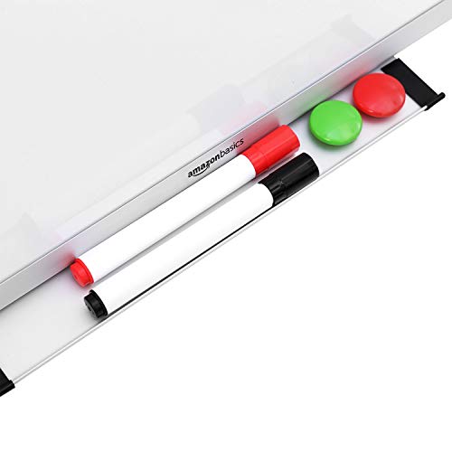 Amazon Basics Magnetyczna tablica, suchościeralna, z aluminiową ramą i - obrazek 7
