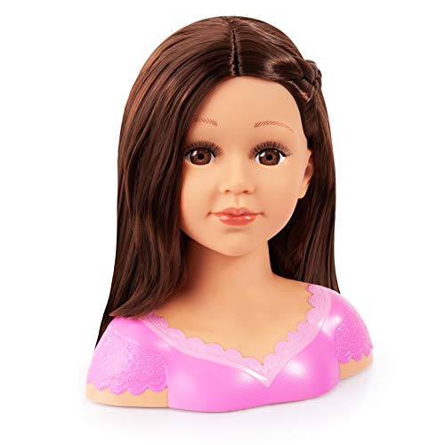 Bayer Design 90088AK Głowa do stylizacji dla dzieci, lalka do stylizac - obrazek 11