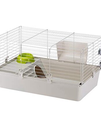 Ferplast Przestronna klatka dla świnek morskich CAVIE 80, System zabez