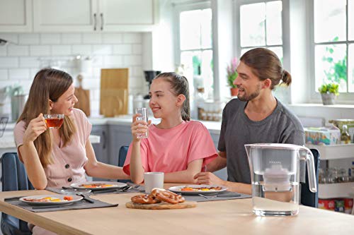 Philips Water Wasserfilter inkl. 3 Kartusche, 3 Liter, reduziert Kalk, Chlor und Mikrokunststoffe, PFOA - obrazek 5