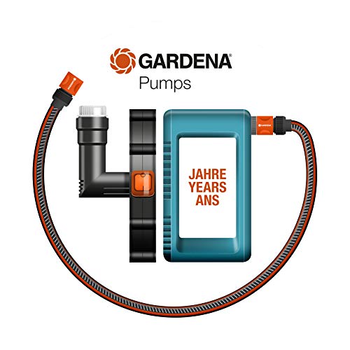Gardena Comfort Gartenpumpe 4000/5: Bewässerungspumpe mit Fördermenge bis zu 4.000 l/h, integrierter Filter, geräuscharm, hohe Leistungsfähigkeit, Garten Zubehör für Wasserkreislauf (1732-20) - obrazek 3