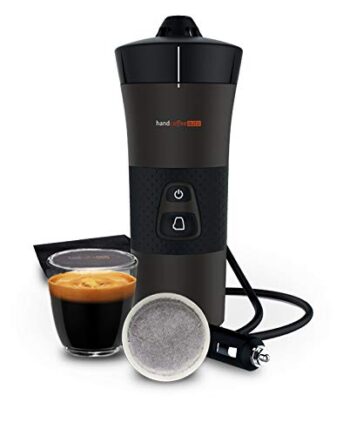 HANDPRESSO Handcoffee Auto 21000, 12V Kaffeemaschine, Kaffeemaschine Auto Handpresso 12V für Auto - tragbare Espressomaschine Handpresso