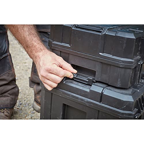 Stanley FatMax Pro-Stack Mobile Werkzeugbox (36 Liter, mit robusten Schwerlasträdern, bis 30 kg belastbar, mit Teleskophandgriff, Metallschließen, Ösen für Vorhängeschloss) FMST1-75753 - obrazek 6