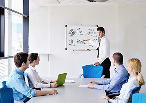 Amazon Basics Magnetyczna tablica, suchościeralna, z aluminiową ramą i - obrazek 4