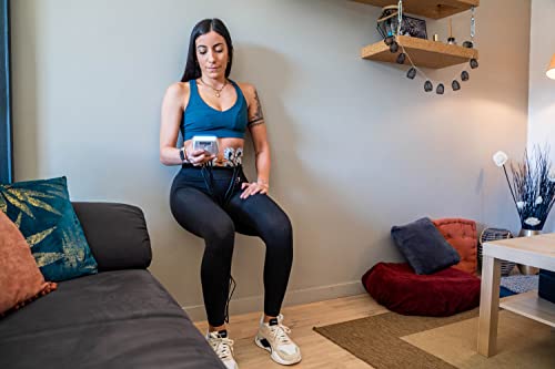 Compex Unisex Muskelstimulator Fit 1.0 Muskelstimulator, Ozeanblau, STANDARD - obrazek 4