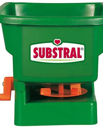 Substral HandyGreen Universal-Handstreuer für Rasendünger, Rasensamen, ganulierte Gartendünger, feiner Split 1 St.
