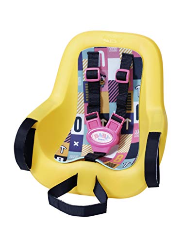 BABY born 830048 Fahrradsitz für 43cm Puppe - wird am Lenker befestigt - leicht für Kleine Hände, Kreatives Spiel fördert Empathie & Soziale Fähigkeiten, für Kleinkinder ab 3 Jahren