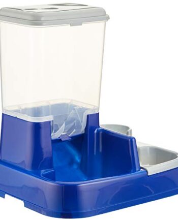 Karlie PT827 Dozownik Karmy i Wody dla Zwierząt Domowych, 5 l, Niebies