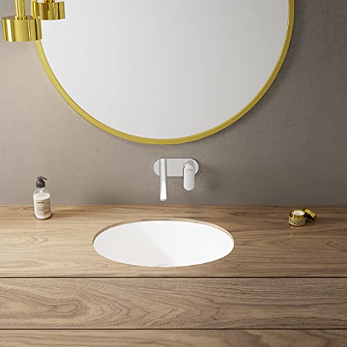 hansgrohe Waschtischarmatur Unterputz Vernis Blend, Wasserhahn Bad für Wandmontage, Badarmatur wassersparend, Chrom - obrazek 7