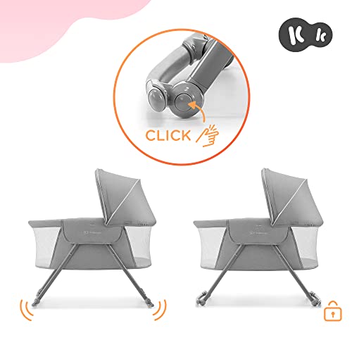 Kinderkraft Łóżeczko dziecięce 3w1 LOVI, Łóżko turystyczne, Kołyska, P - obrazek 11