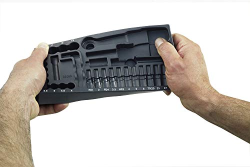 Proxxon Zestaw Kluczy Nasadowych, Wielokolorowy, 65 elementów - obrazek 4