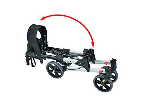 WEINBERGER leichter klappbarer Alu-Rollator all-Inclusive mit Tasche S - obrazek 7