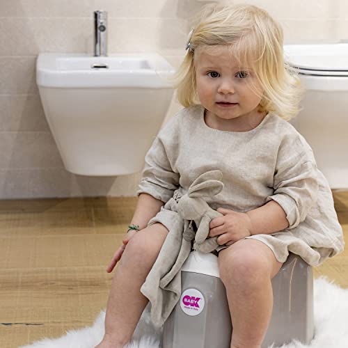 OK Baby N38912035X Pasha - das futuristische Töpfchen für entspannte Geschäfte, hellgrau - obrazek 3